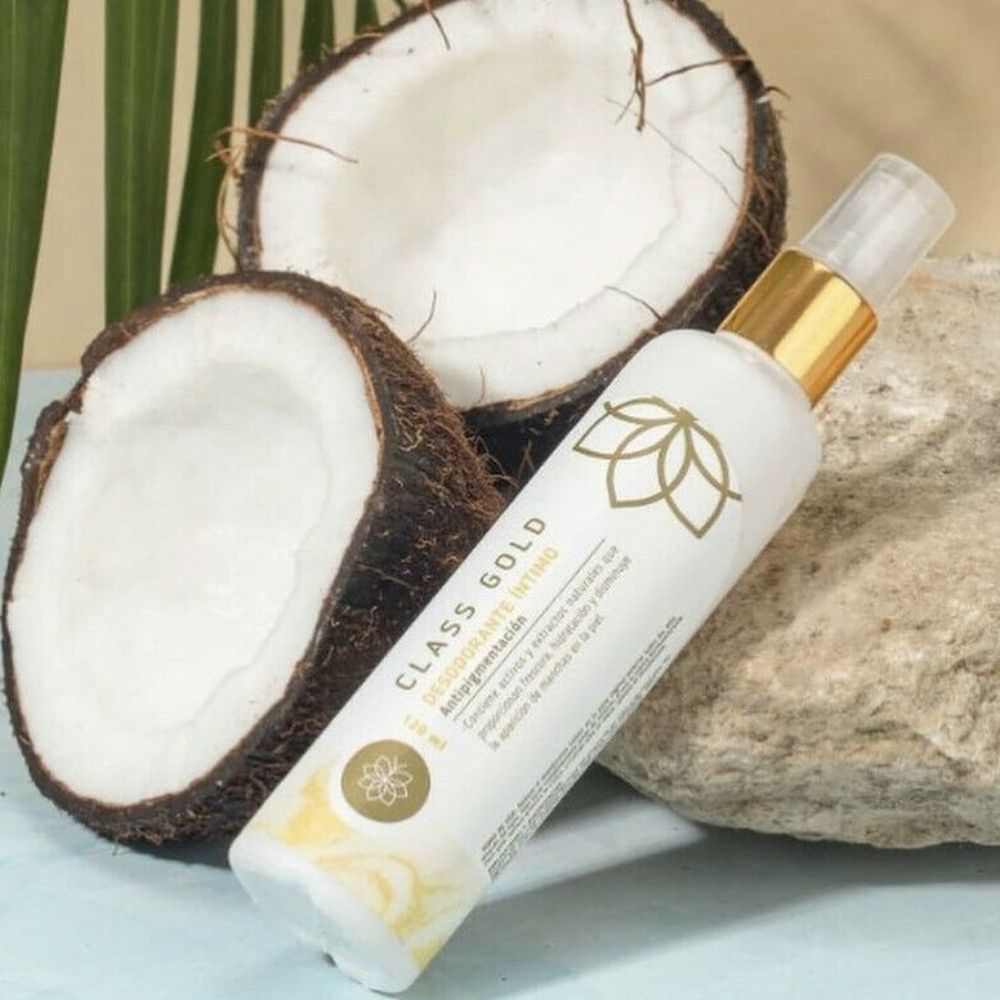 Class Gold Natural Intimate Deodorant 120ml Yellow (1 pack)